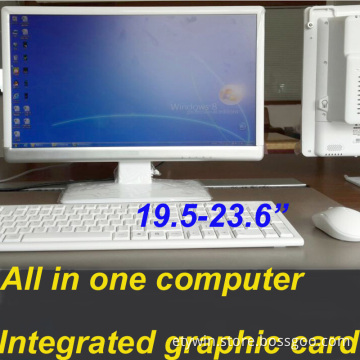 All in one pc built-in 19.5 LED monitor integrated graphic card optional desktop computer pc all in one